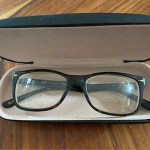 Ray-Ban Tortoise Unisex Eye Glasses